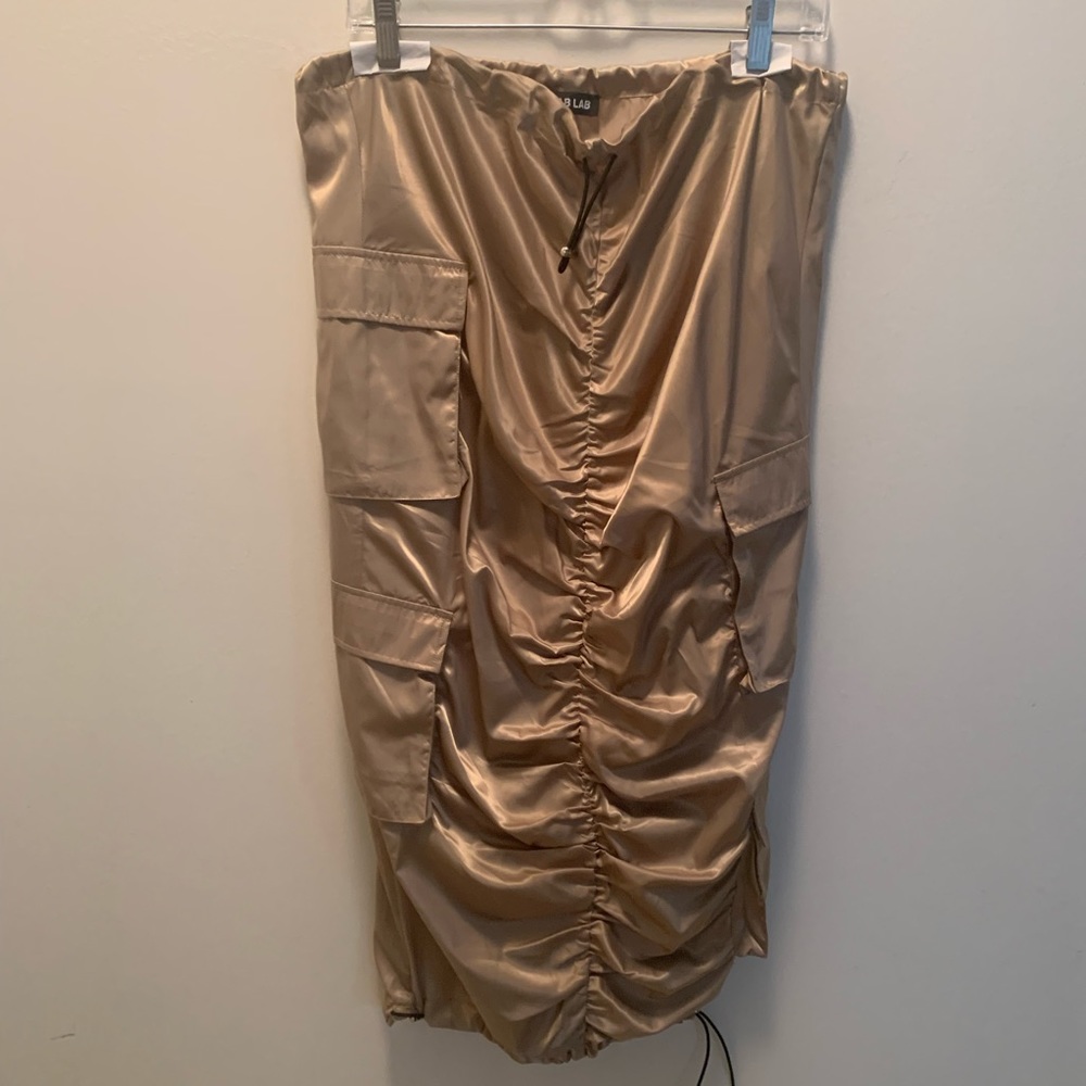 Rehab Lab cargo skirt